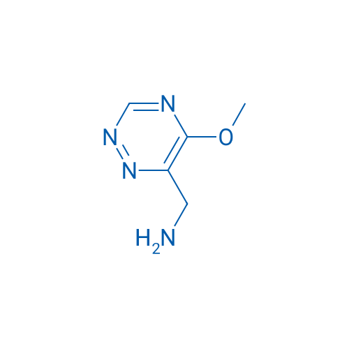 5-Methoxy-1,2,4-triazine-6-methanamine 1g