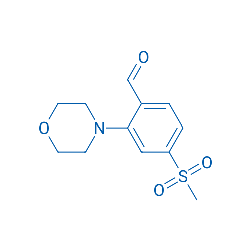 4-(Methylsulfonyl)-2-morpholinobenzaldehyde 1g