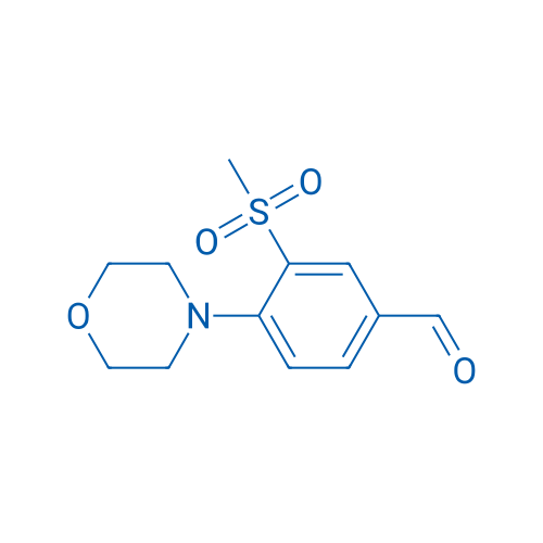 3-(Methylsulfonyl)-4-morpholinobenzaldehyde 1g
