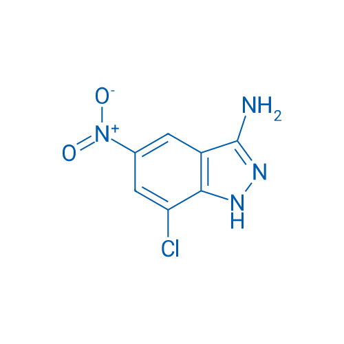 3-Amino-7-chloro-5-nitro-1H-indazole 250mg
