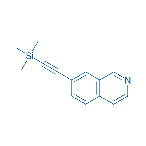 7-((Trimethylsilyl)ethynyl)isoquinoline 1g