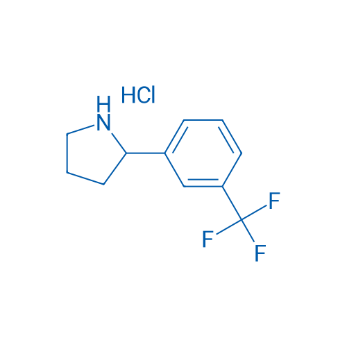 2-(3-(Trifluoromethyl)phenyl)pyrrolidine hydrochloride 250mg