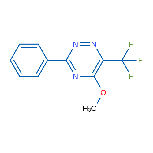 5-Methoxy-3-phenyl-6-(trifluoromethyl)-1,2,4-triazine 1g
