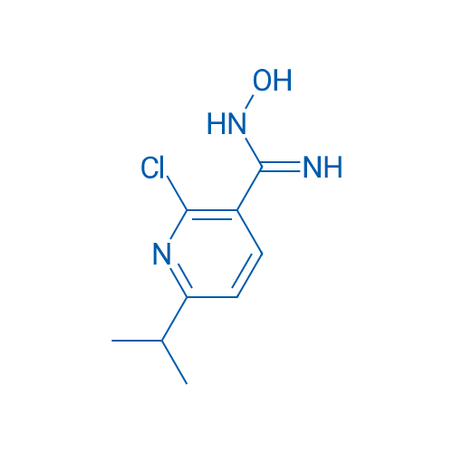 2-Chloro-N-hydroxy-6-isopropylnicotinimidamide 1g
