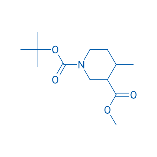 1-tert-Butyl 3-methyl 4-methylpiperidine-1,3-dicarboxylate 250mg