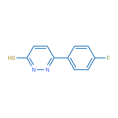 6-(4-fluorophenyl)pyridazine-3-thiol 5g