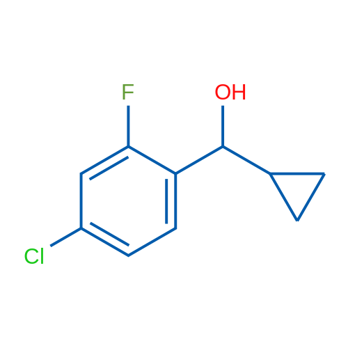 (4-Chloro-2-fluorophenyl)(cyclopropyl)methanol 1g