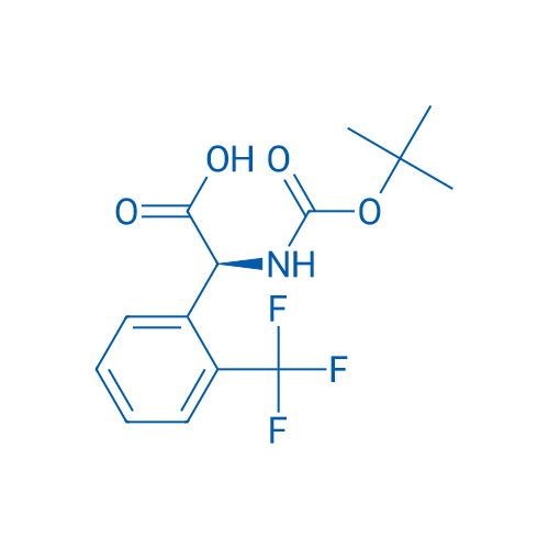 (S)-2-((tert-Butoxycarbonyl)amino)-2-(2-(trifluoromethyl)phenyl)acetic acid 250mg