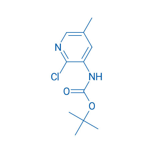tert-Butyl (2-chloro-5-methylpyridin-3-yl)carbamate 1g