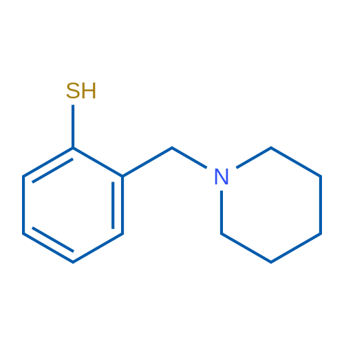 2-(Piperidin-1-ylmethyl)benzenethiol 1g