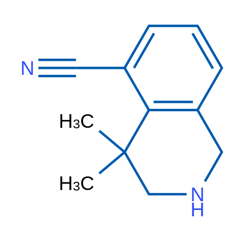 4,4-Dimethyl-1,2,3,4-tetrahydroisoquinoline-5-carbonitrile 1g