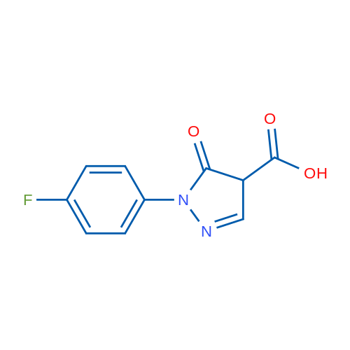 1-(4-fluorophenyl)-5-oxo-4,5-dihydro-1H-pyrazole-4-carboxylic acid 10g