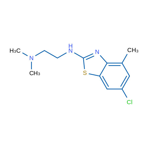 N'-(6-chloro-4-methyl-1,3-benzothiazol-2-yl)-N,N-dimethylethane-1,2-diamine 10g