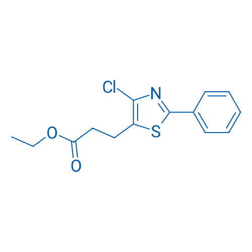 Ethyl 3-(4-chloro-2-phenylthiazol-5-yl)propanoate 1g