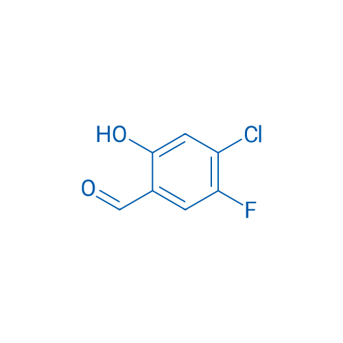 4-Chloro-5-fluoro-2-hydroxybenzaldehyde 1g