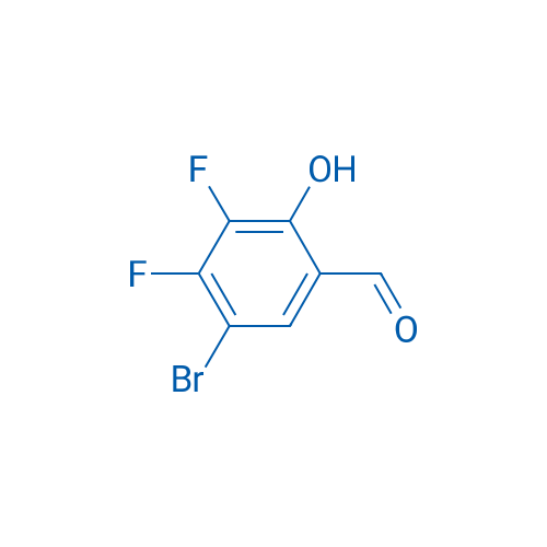 5-Bromo-3,4-difluoro-2-hydroxybenzaldehyde 1g