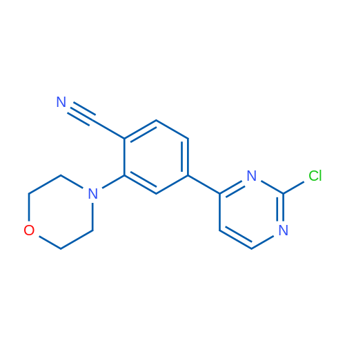 4-(2-Chloropyrimidin-4-yl)-2-morpholinobenzonitrile 1g