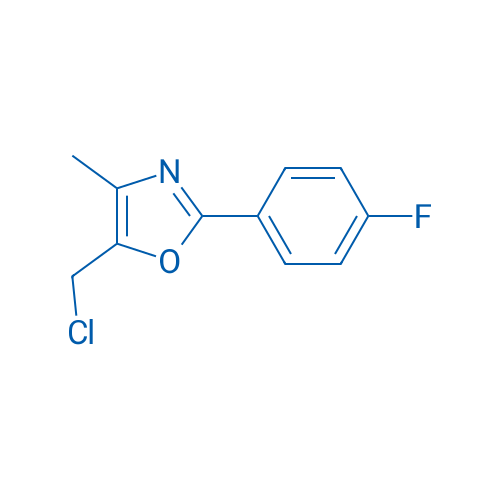 5-(Chloromethyl)-2-(4-fluorophenyl)-4-methyl-1,3-oxazole 1g
