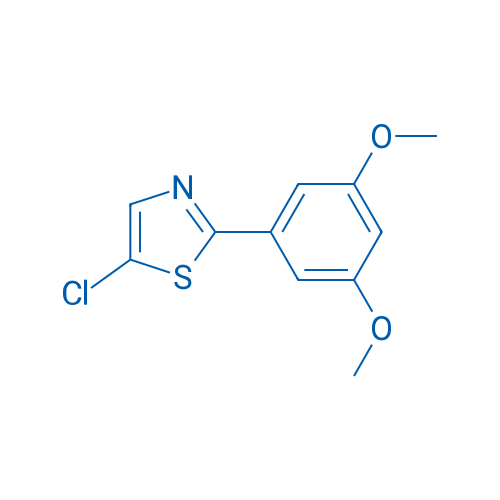 5-Chloro-2-(3,5-dimethoxyphenyl)thiazole 250mg