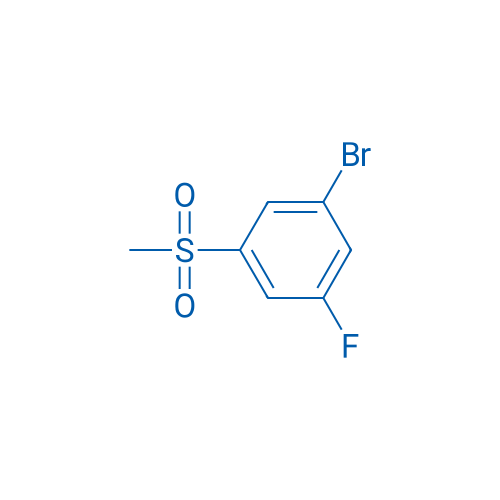 1-Bromo-3-fluoro-5-(methylsulfonyl)benzene 250mg