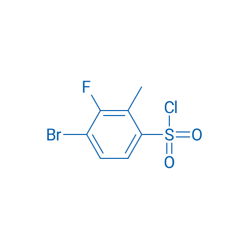 4-Bromo-3-fluoro-2-methylbenzenesulfonyl chloride 1g
