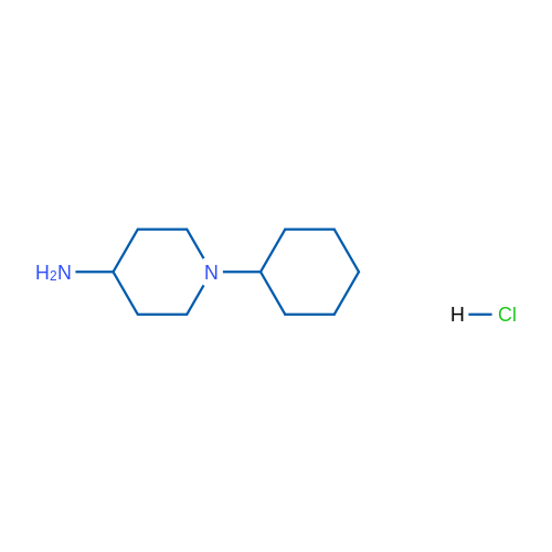1-Cyclohexylpiperidin-4-amine hydrochloride 1g