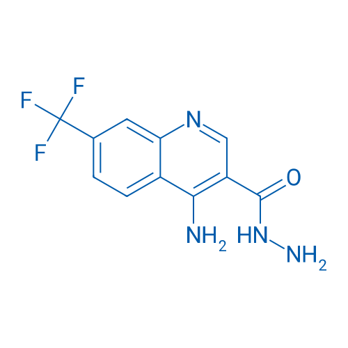 4-Amino-7-(trifluoromethyl)quinoline-3-carbohydrazide 1g
