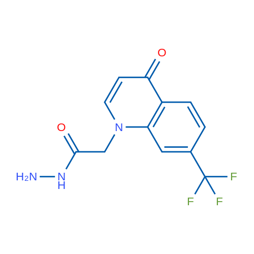 2-(4-Oxo-7-(trifluoromethyl)quinolin-1(4H)-yl)acetohydrazide 1g