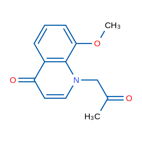 8-Methoxy-1-(2-oxopropyl)quinolin-4(1H)-one 1g