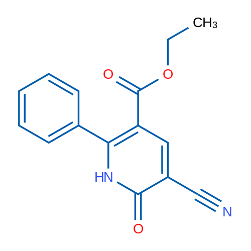 Ethyl 5-cyano-6-oxo-2-phenyl-1,6-dihydropyridine-3-carboxylate 1g