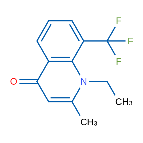 1-Ethyl-2-methyl-8-(trifluoromethyl)quinolin-4(1H)-one 1g