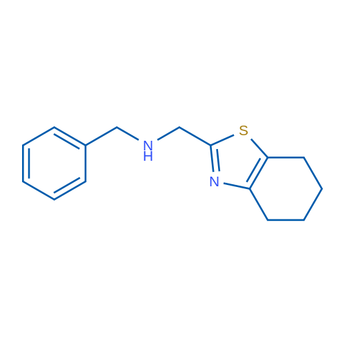 Benzyl-(4,5,6,7-tetrahydro-benzothiazol-2-ylmethyl)-amine 1g