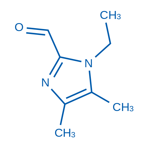 1-ethyl-4,5-dimethyl-1H-imidazole-2-carbaldehyde 100mg