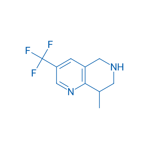 8-Methyl-3-(trifluoromethyl)-5,6,7,8-tetrahydro-1,6-naphthyridine 1g