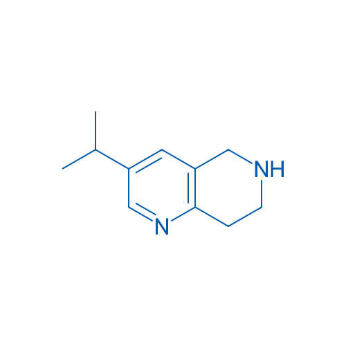 3-(Propan-2-yl)-5,6,7,8-tetrahydro-1,6-naphthyridine 1g