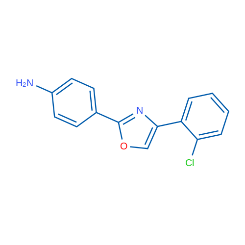 4-(4-(2-Chlorophenyl)oxazol-2-yl)aniline 1g