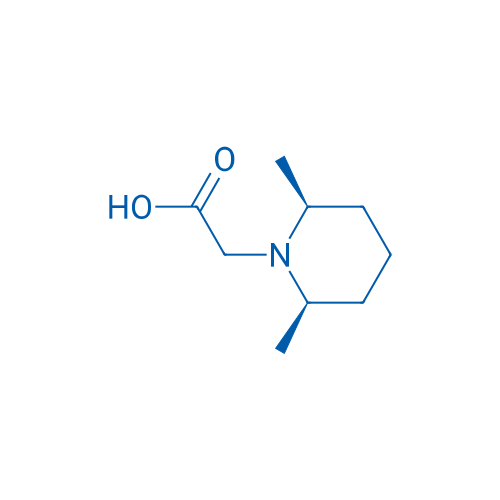 2-(cis-2,6-Dimethylpiperidin-1-yl)acetic acid 1g