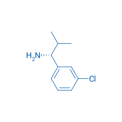 (R)-1-(3-Chlorophenyl)-2-methylpropan-1-amine 100mg