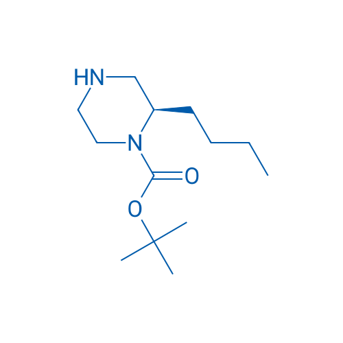 (R)-tert-Butyl 2-butylpiperazine-1-carboxylate 1g