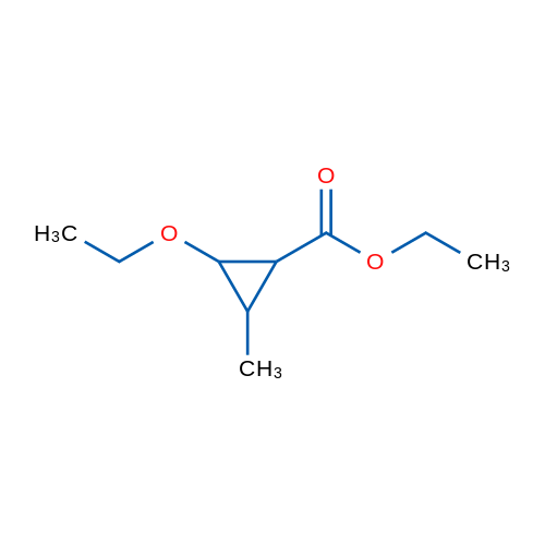 Ethyl 2-ethoxy-3-methylcyclopropane-1-carboxylate 5g