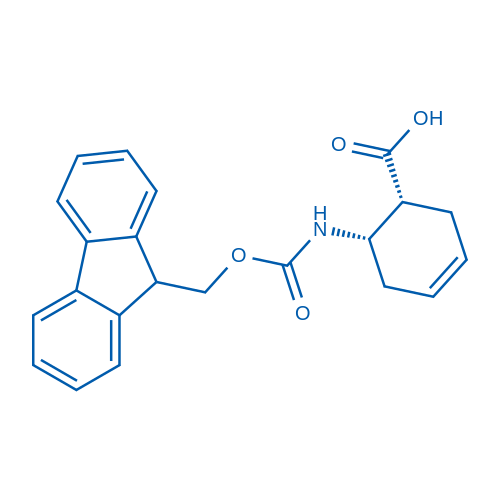 rel-(1R,6S)-6-((((9H-Fluoren-9-yl)methoxy)carbonyl)amino)cyclohex-3-enecarboxylic acid 250mg