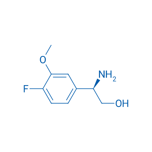 (R)-2-Amino-2-(4-fluoro-3-methoxyphenyl)ethan-1-ol 250mg
