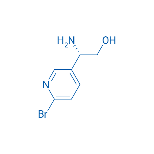 (S)-2-Amino-2-(6-bromopyridin-3-yl)ethanol 250mg