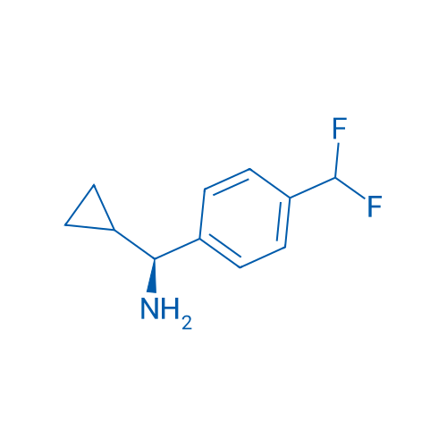 (S)-cyclopropyl(4-(difluoromethyl)phenyl)methanamine 250mg