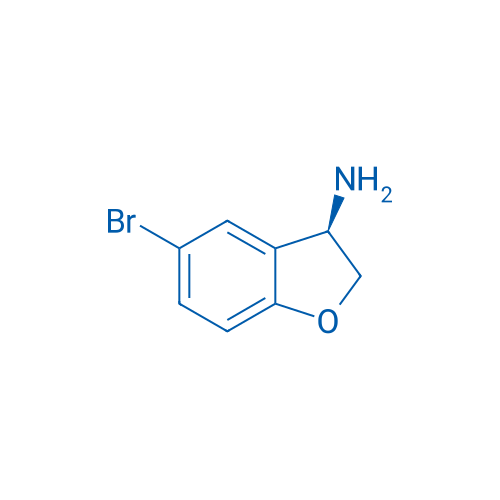 (R)-5-Bromo-2,3-dihydrobenzofuran-3-amine 250mg