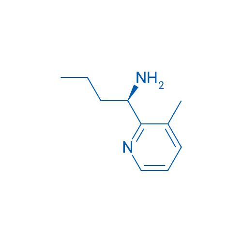 (1R)-1-(3-methyl(2-pyridyl))butylamine 250mg