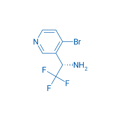 (S)-1-(4-BROMOPYRIDIN-3-YL)-2,2,2-TRIFLUOROETHAN-1-AMINE 250mg
