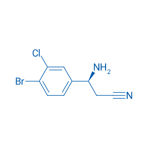 (3S)-3-AMINO-3-(4-BROMO-3-CHLOROPHENYL)PROPANENITRILE 1g
