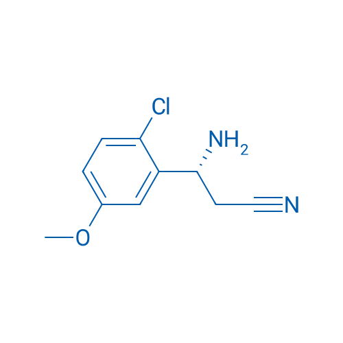 (3R)-3-AMINO-3-(2-CHLORO-5-METHOXYPHENYL)PROPANENITRILE 1g