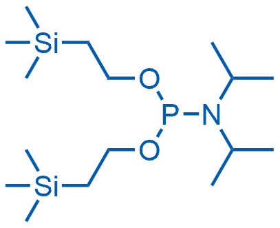 Bis(2-(trimethylsilyl)ethyl) diisopropylphosphoramidite 25g